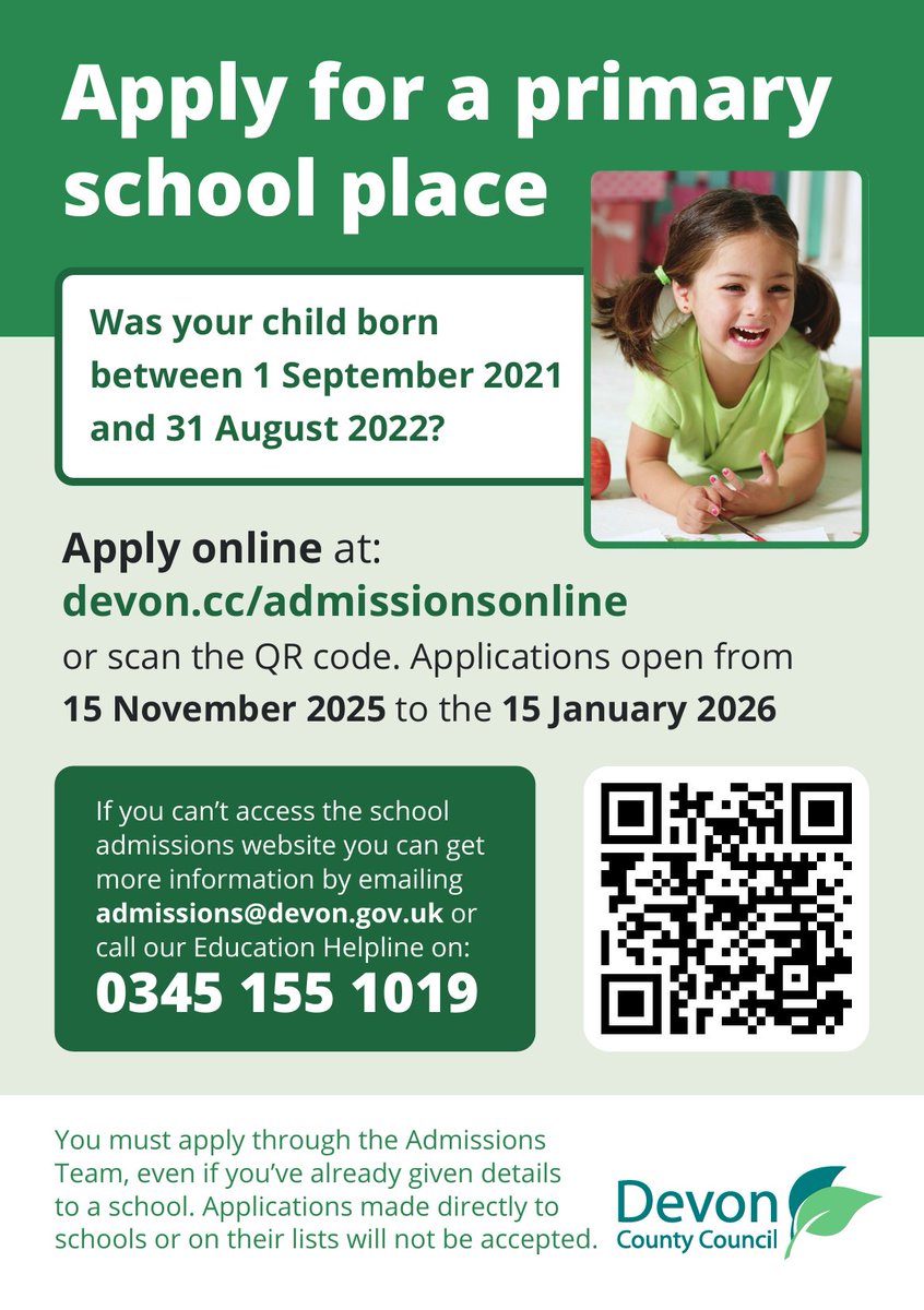 We are very happy to offer a school tour to anyone thinking about joining Reception in September 2026. Applications open on 15th November🎒 🏫 ✏️ 📏