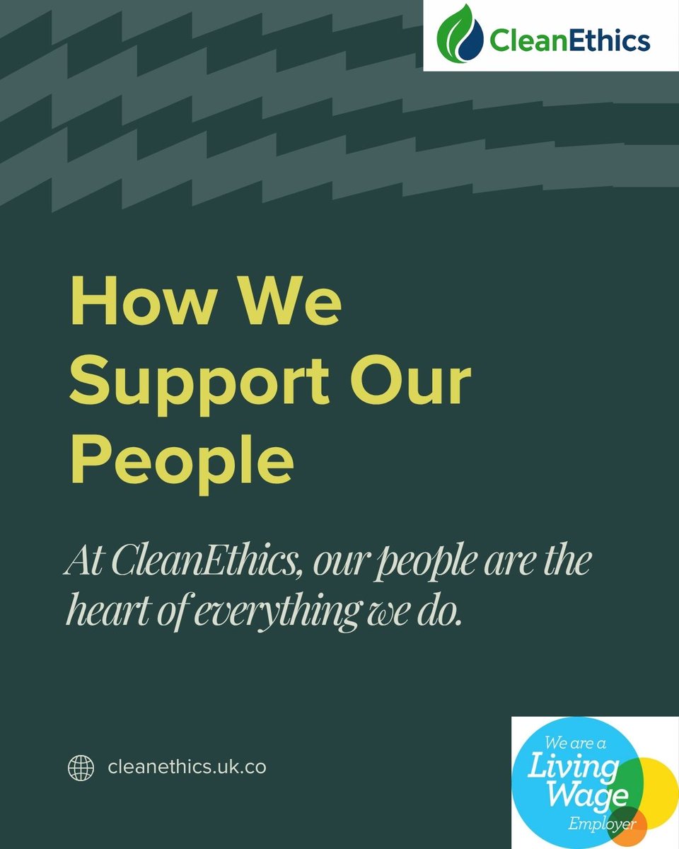 Cleanethics_FM's tweet image. Empowerment starts from within. 

At CleanEthics, we don’t just employ; we support, train &amp;amp; grow together.

Proud to be a workplace where people are valued, respected, and positioned to succeed.
#LivingWageWeek2025 #CleanEthics #PeopleDevelopment #EthicalWorkplace #CultureOfCare