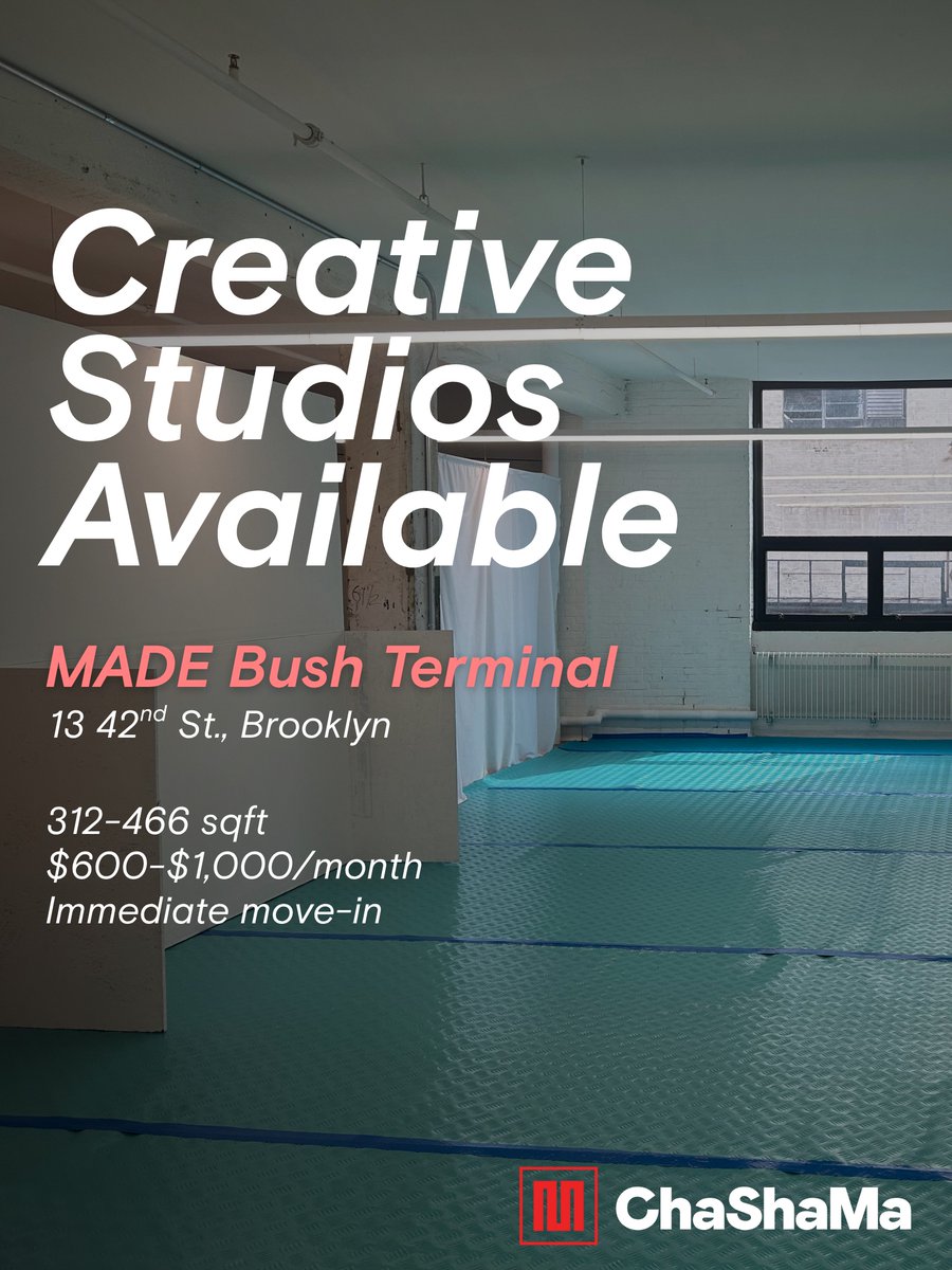 Chashama tweet media