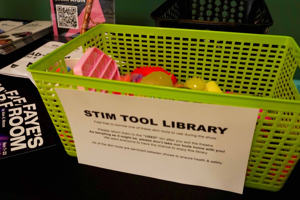 Honoured to partner with <a href="/GlitchTheatre/">Glitch Theatre</a> for Faye’s Room &amp; the salon Autism, Art, and Access. Missed it? See the play Nov 8-23 at Vancity Culture Lab! Learn about the cast in our Spotlight Q&amp;A: autismbc.ca/blog/stories/q…