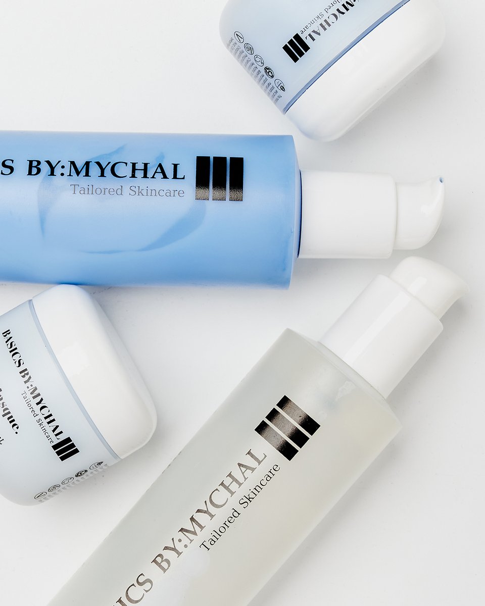 RED's tweet image. Introducing (BASICS BY: MYCHAL)ᴿᴱᴰ: simple, tailored skincare that elevates confidence and saves lives. 

50% of the purchase price of (BASICS BY: MYCHAL)ᴿᴱᴰ items will help (RED) provide care to vulnerable communities.