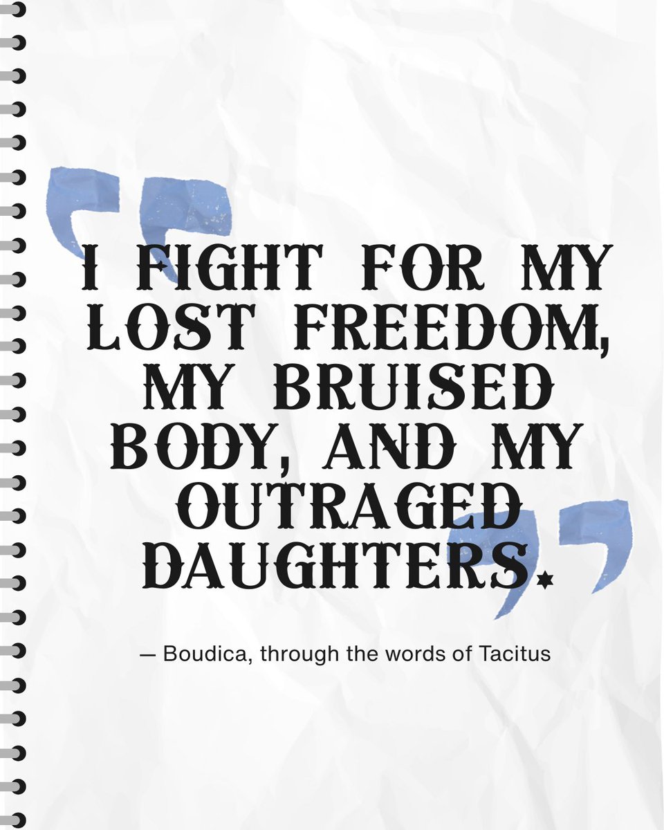 Insta_Classics's tweet image. Boudica’s rebellion was brief, brutal, and totally unforgettable. Have you listened to this week&apos;s episode yet? 👀

#historypodcast #ancienthistory #ancientrome #boudica #ancientcivilizations