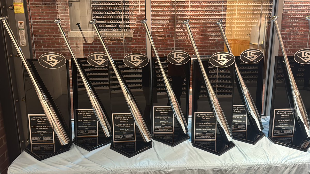 A look at some of this year’s Silver Slugger winners!