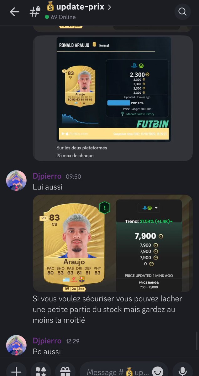 TCFDiscordFR's tweet image. Qu’attendez vous pour prendre votre abonnement au groupe VIP de notre discord ? On prépare bien la TOTY ici !!