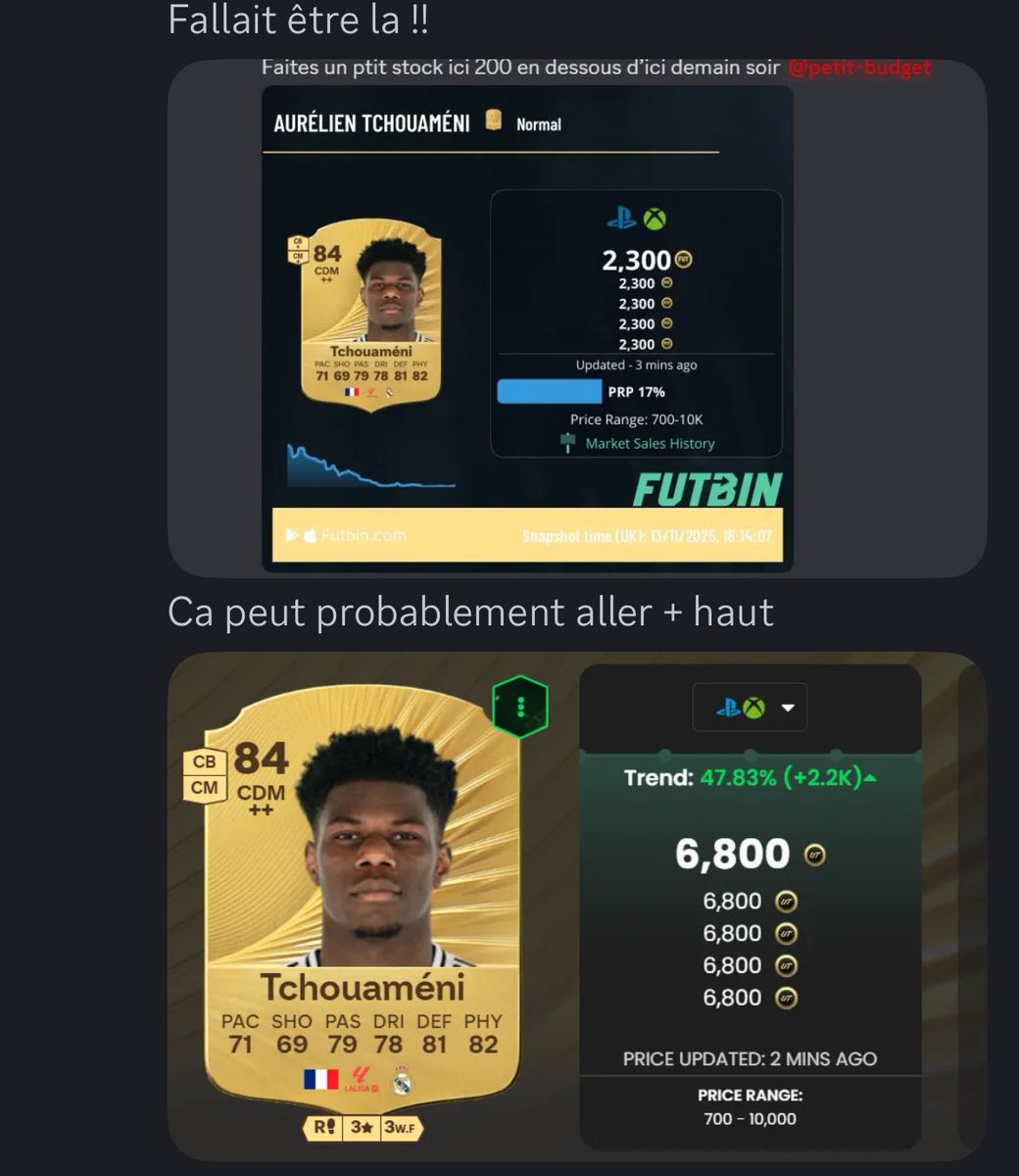 TCFDiscordFR's tweet image. Qu’attendez vous pour prendre votre abonnement au groupe VIP de notre discord ? On prépare bien la TOTY ici !!