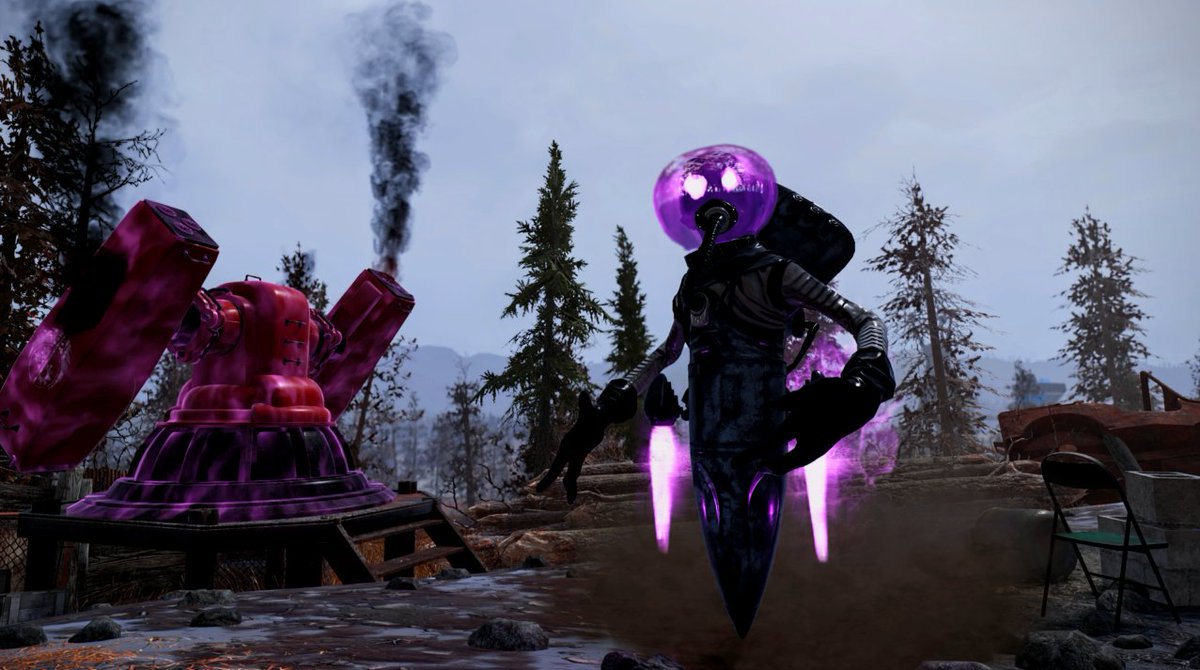 ThatRedCore's tweet image. I don&apos;t have a throwback picture from my first adventures into appalachia but maybe some Cryptid Photos would be a good idea. 
Hoping to finish the Cryptid Gallery with the next update! 
Happy 7th birthday #Fallout76