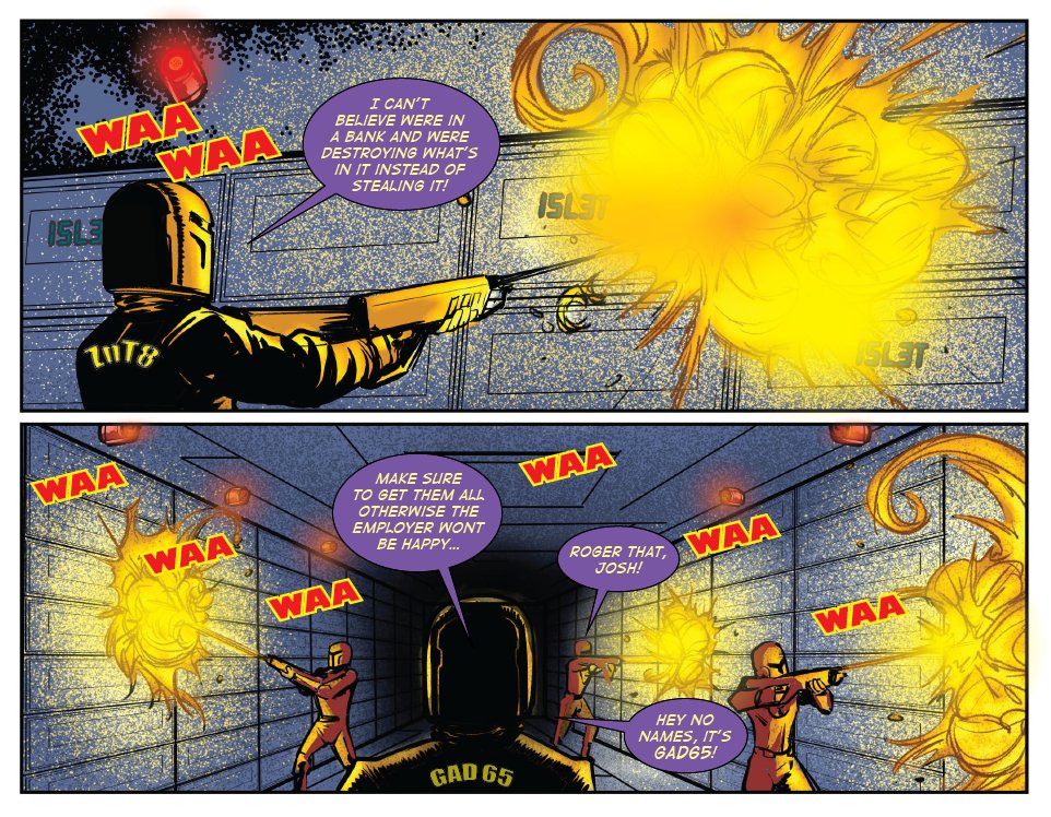 Aaaaannndd... we are LIVE 🚀 

The 6th issue in the #MulT1verse #Type1 #diabetes #Comics Series

You'll love it if you like all things #Scifi and #Tech 🤓👌
Here are some non spoilery shots from the comic 😁

Check out the whole comic at the link below:

revolvecomics.com/diabetes-type-…