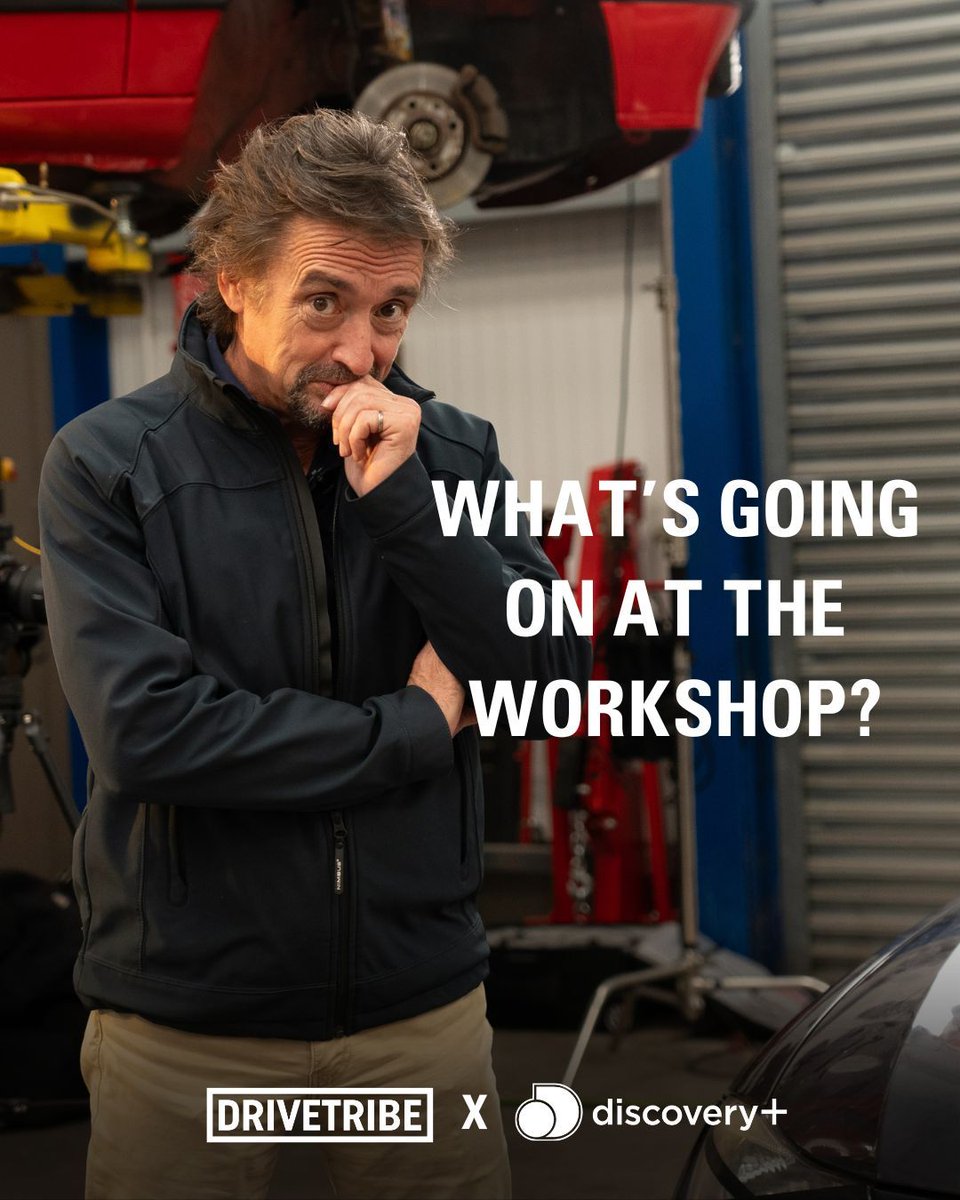 DRIVETRIBE's tweet image. Stream the new episode of #RichardHammondsWorkshop now on discovery+ bit.ly/4ozUaUM
#richardhammond #discoveryplus #drivetribe