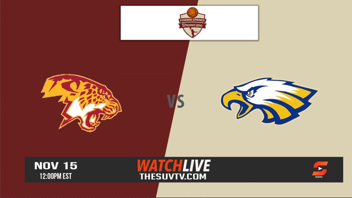 SUVtv's tweet photo. 2025 Powder Springs Showcase

🏀Maynard Jackson vs. Etowah
📅Sat., Nov. 15
⏰12pm ET
📍Hillgrove High School
🎟️https://t.co/amiT6EVH82
📺https://t.co/lT6rQXUrZi

@mjjaguars @EtowahHoops @EtowahHS @coachjdasinger @heyyCoachK @WillMyles22 @whoguarding7 @rushabh_shah_29 https://t.co/KYqk8SQz4a