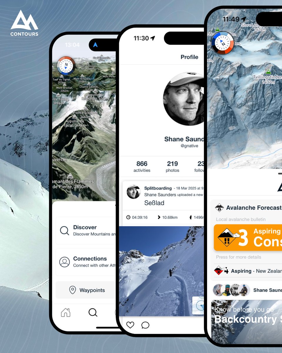 CONTOURS tweet media