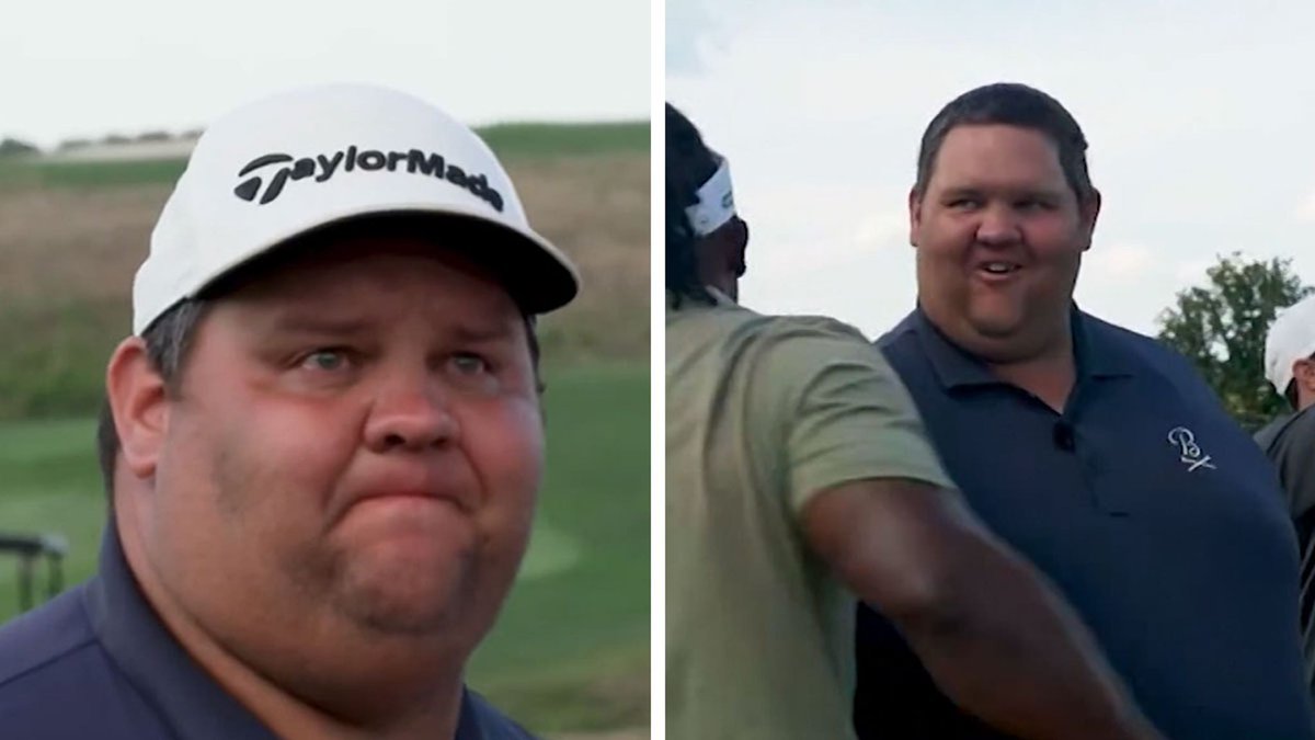 TMZ's tweet image. 🥺 Weeks before Cody Franke -- known as Barstool Beef -- passed away, he hit the game-winning putt in the company's first-ever Internet Invitational... taking home a piece of the $1 million prize.

Video: tmz.me/ZhOfOhR