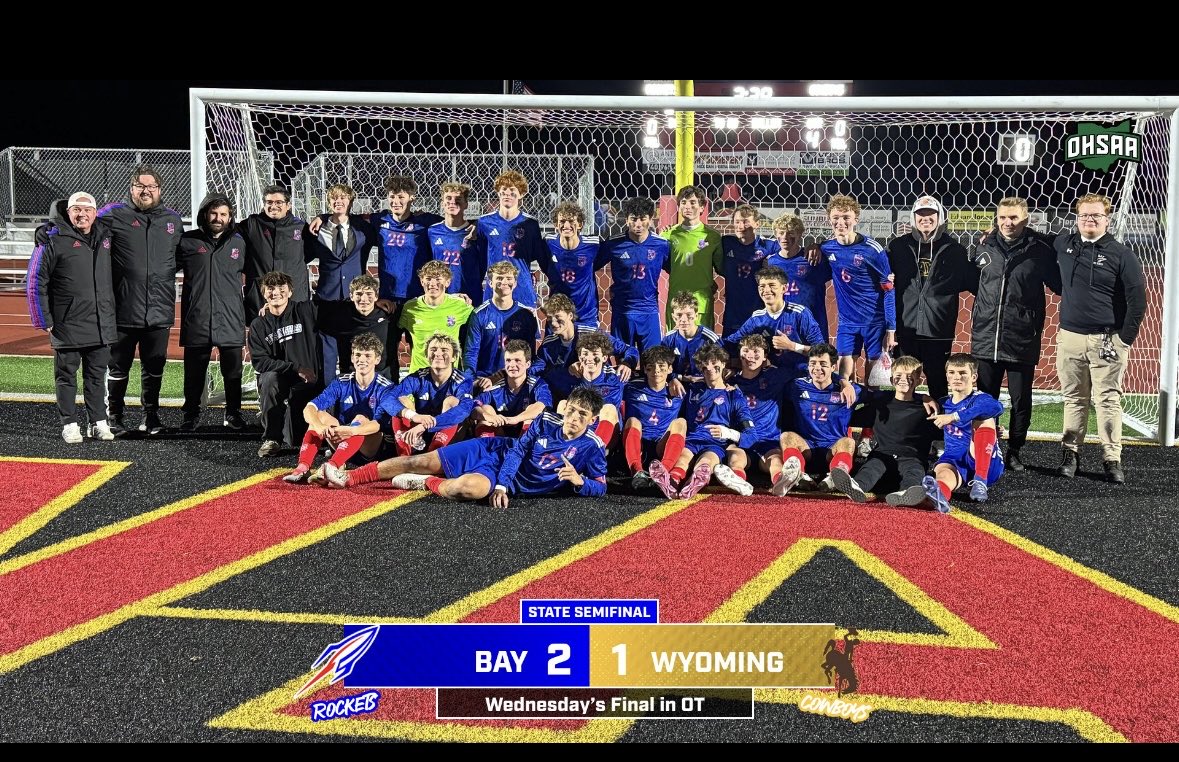 A huge shout out to Head Coach Bobby Dougherty &amp; Assistant Coach Jeff Linhart. Coach Dougherty &amp; Linhart were named Head &amp; Assistant  Division IV Ohio Coaches Of the Year &amp; Greater Cleveland Coaches of the Year. Well deserved &amp; Congratulations! 🚀<a href="/BaySchoolsOH/">Bay Village Schools</a> <a href="/BayAthletics/">Bay Athletics</a>