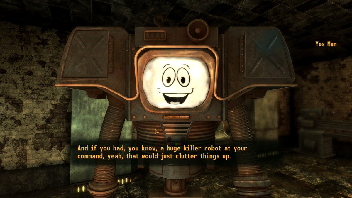 MattekThorn's tweet image. New Vegas&apos;s writing is just generational man no one did it like this again till ZAUM