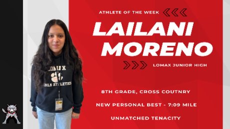 LPISDAthletics's tweet image. Athletes of the Week!
@LXJ_Athletics @LXJ_LOBOS @lpisd @LPISDstrength 
#LPLegacy