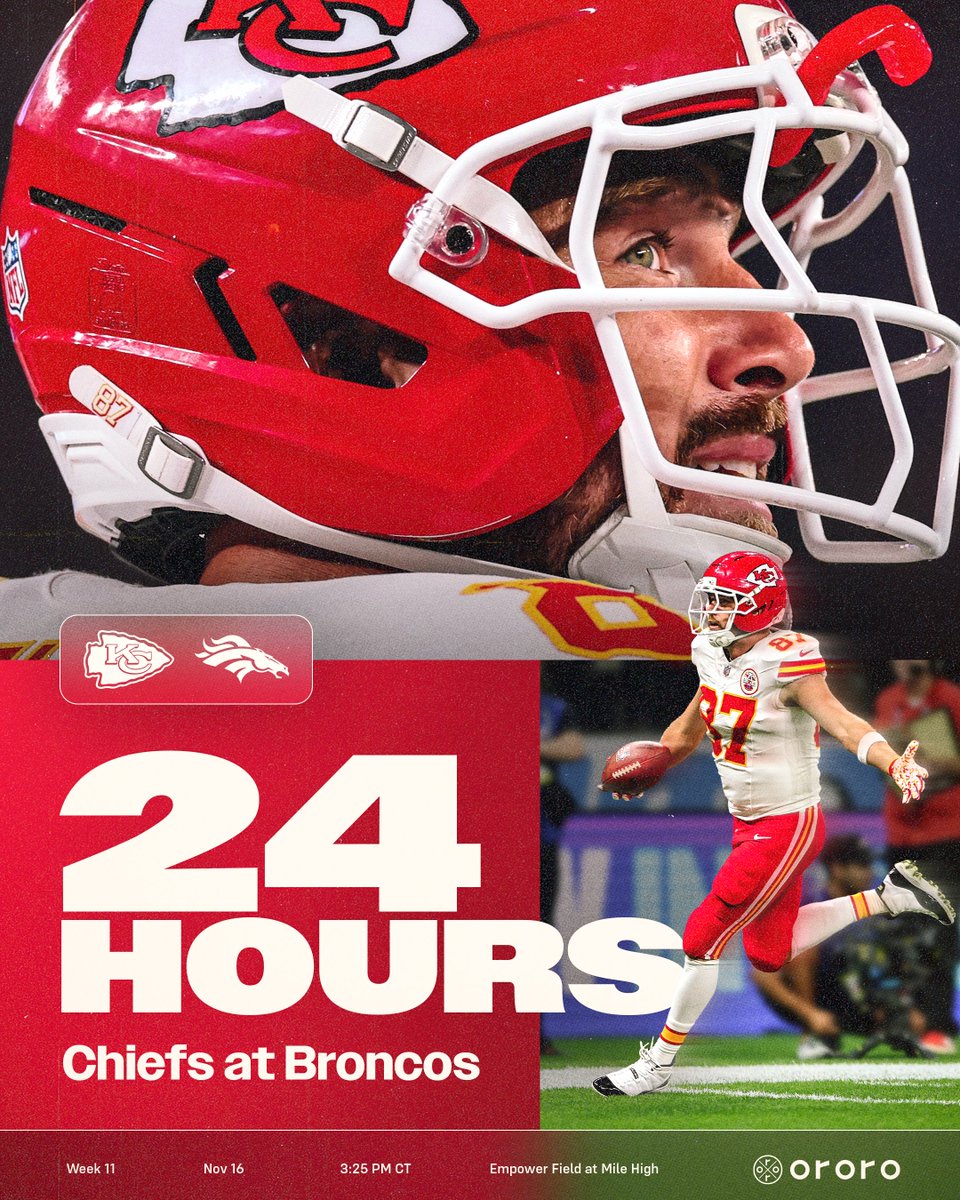 Saddle up, Chiefs Kingdom ⏰