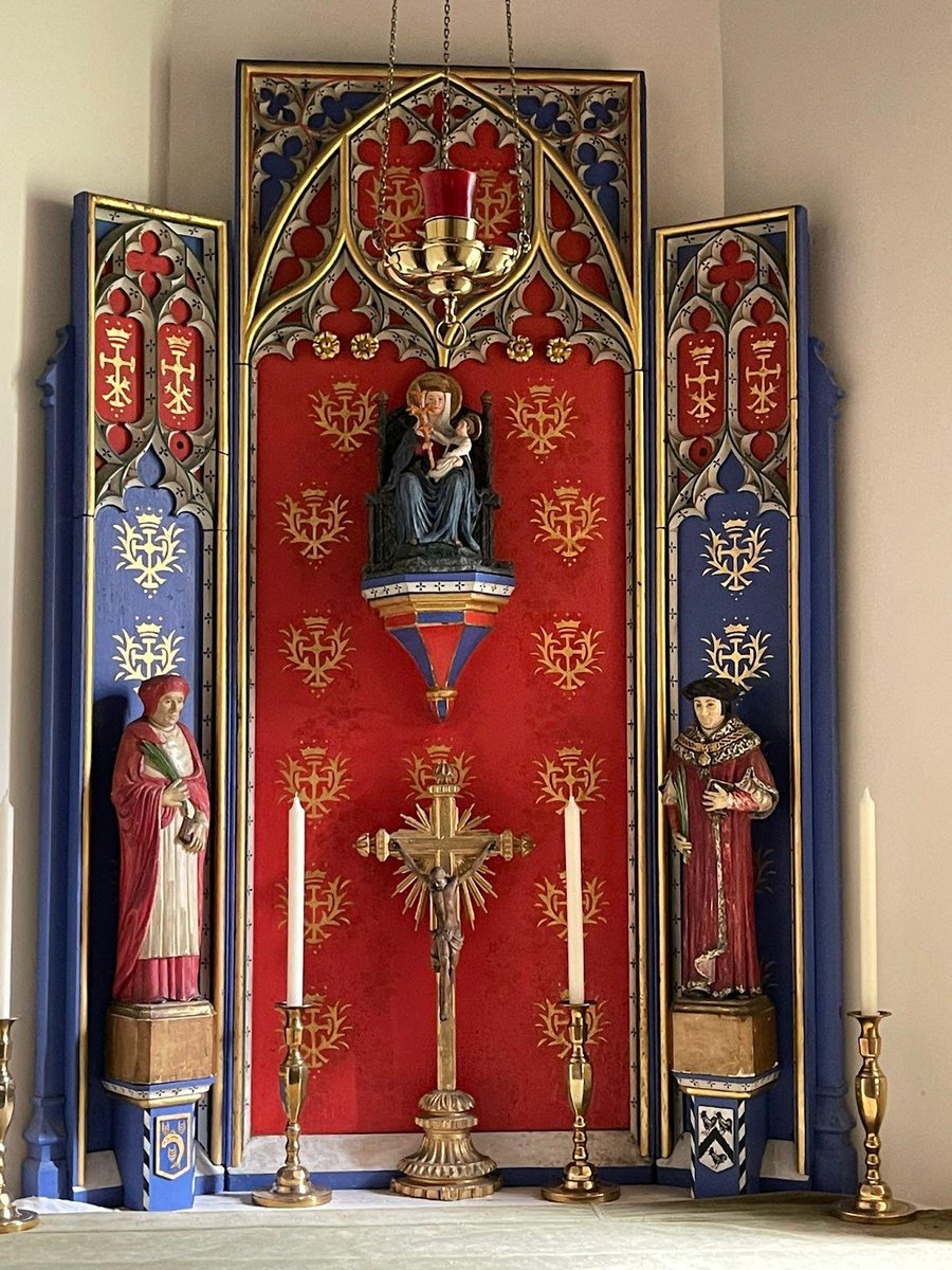 Gda1238's tweet image. Gyve me Thy grace good God
To sette the worlde at naughte
To be joyful of tribulaciouns;
To walk the narrow way that leadeth lo life;
To bere the crosse with Christ;
To have the last things in remembrance.

(St. Thomas More)