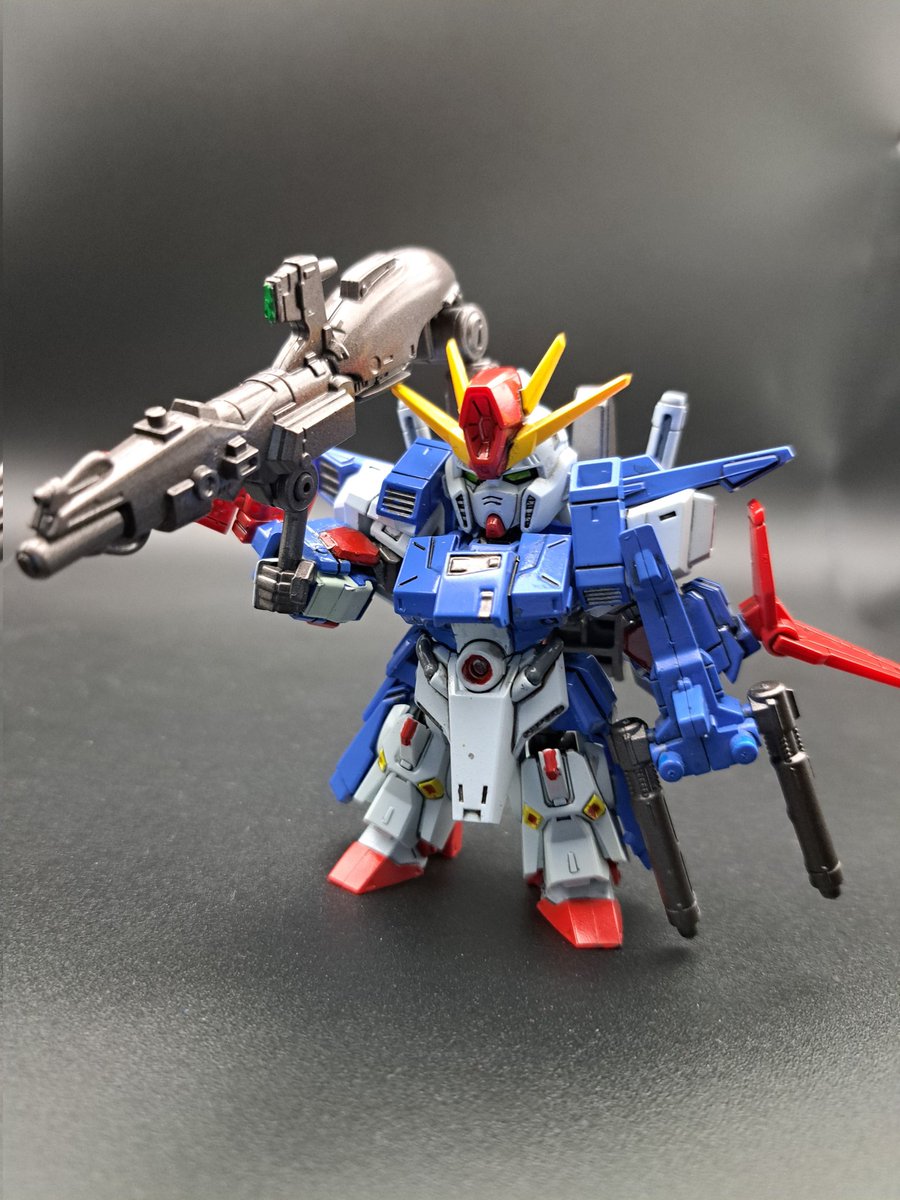 msoba008's tweet photo. モビリティジョイント10のZZようやく塗装した。いい感じなんだが、普通に2千円超えちゃうからちょっとしたHG並なんだよなぁー出来は良いかどさ？
 #モビリティジョイント10
 #ZZガンダム
 #ガンプラ https://t.co/z91DPmQyOL