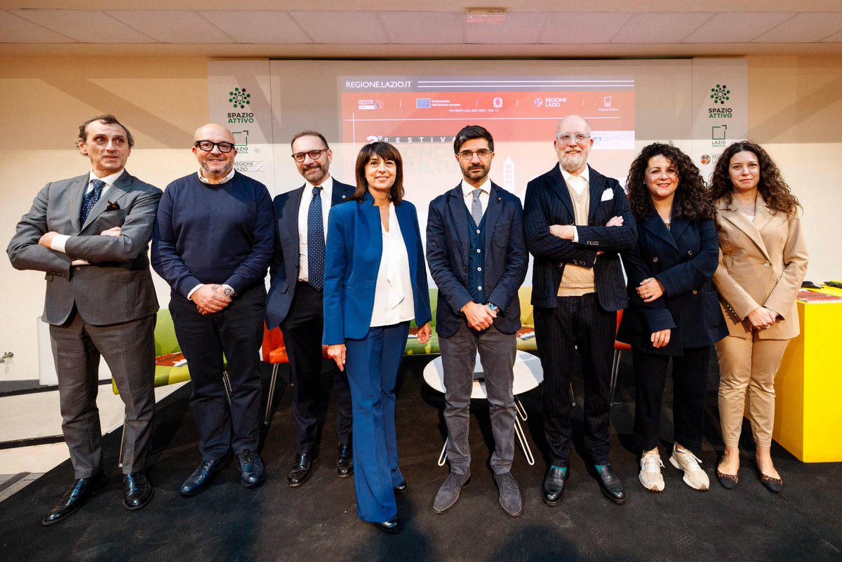 📣 La <a href="/RegioneLazio/">Regione Lazio</a> ha ufficialmente lanciato, presso lo Spazio Attivo Lazio Innova di Viterbo, la nuova edizione del Festival dell’Economia e della Cultura
📅 21–23 novembre 2025
📍 Viterbo – Palazzo dei Priori
Scopri di piu➡️ lazioinnova.it/festival-econo…
 #prfesrlazio