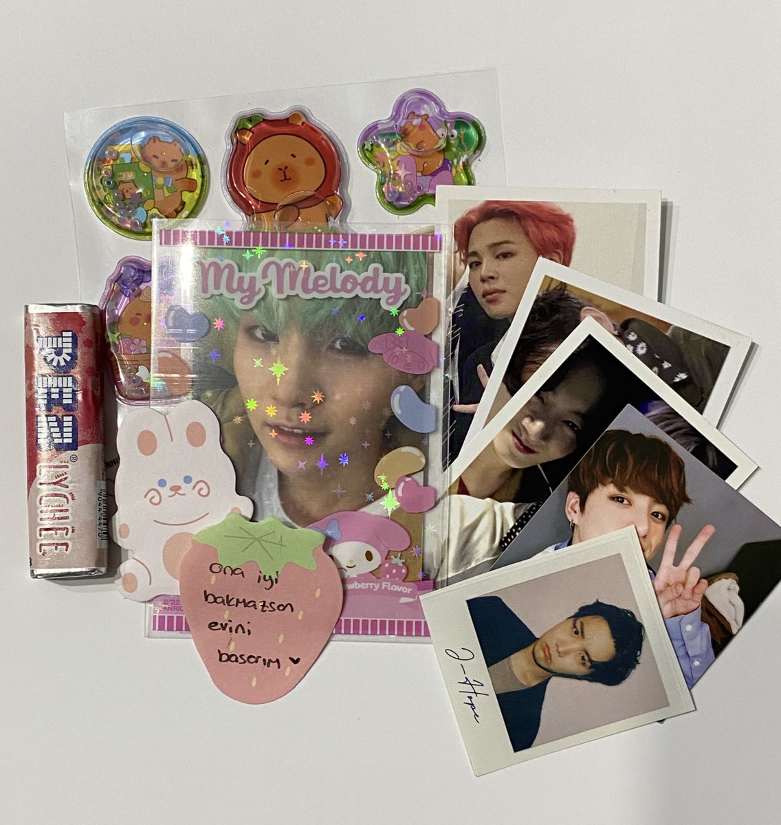 sadece kapibarali cikartmalarima ve tehdit mesajima bakin digerleri cok da onemli degil… aldigim en iyi happy mail!!🥺💕 ayrica yungiyi de isirip gondermis 😡  (dunyanin en kotu ilk ve son olmak uzere proofudur tskkur ediorum)  <a href="/ggukstronaut/">🚥</a>