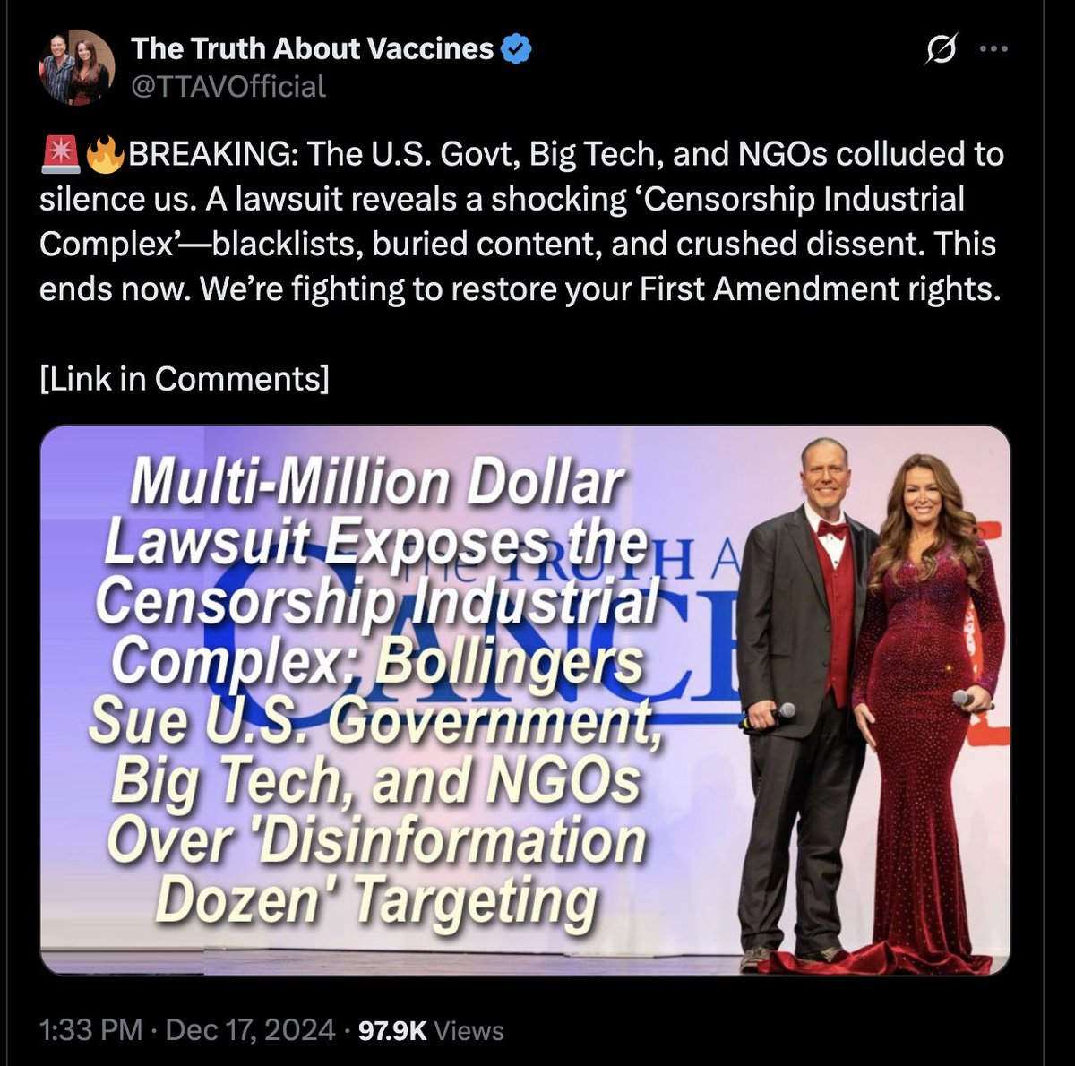 The Truth About Vaccines tweet media