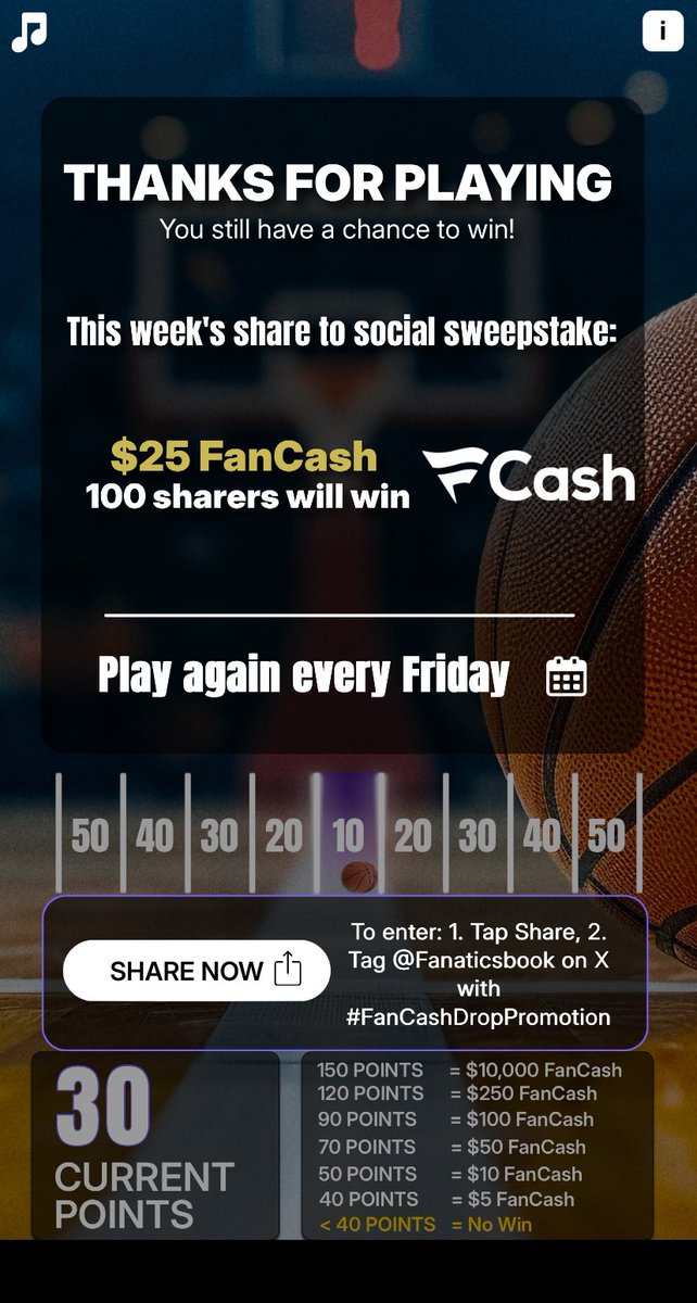 Eve629's tweet photo. Play the #FanCashDropPromotion today

⁦@FanaticsBook⁩  https://t.co/amrmlPhevf https://t.co/SAU0IGAenO