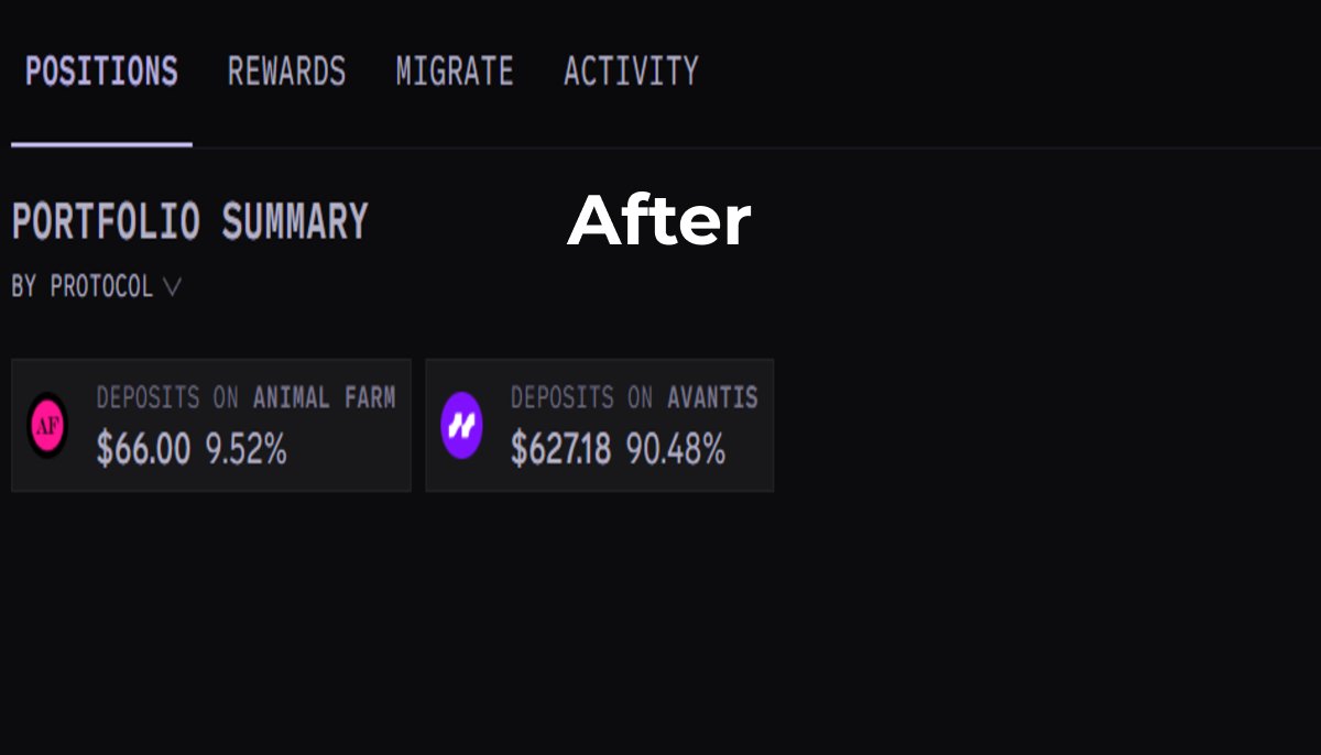 So I’ve done a deep dive into current opportunities

And I’ve found some alpha. Decided to go with what feels like the strongest combo rn <a href="/superformxyz/">Superform</a> + <a href="/base/">Base</a> + <a href="/avantisfi/">Avantis</a>

My past positions all got 5x SP points

Currently I'm farming:
> 5x SP points
> 20% APY
> $AVNT rewards