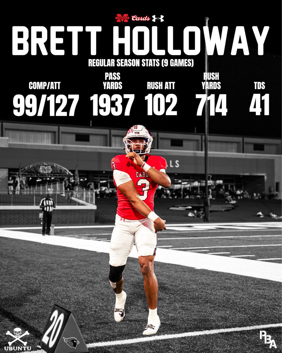 How would you not want this kid on your team? A true leader on &amp; off the field, that is electric with the ball in his hands. 

2025 Regular Season Highlight: hudl.com/v/2TC3Xc

#RECRUITTHECARDS
