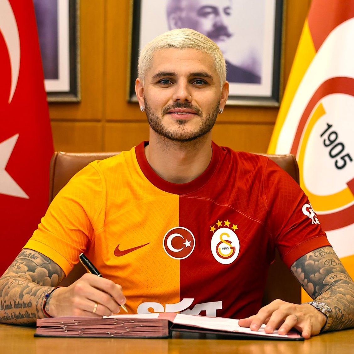 lemarcaspors_'s tweet image. Galatasaray, takımda kalmasını istediği Mauro Icardi ile sözleşme uzatma konusunda ilk görüşmeleri planladı. (Sky DE)