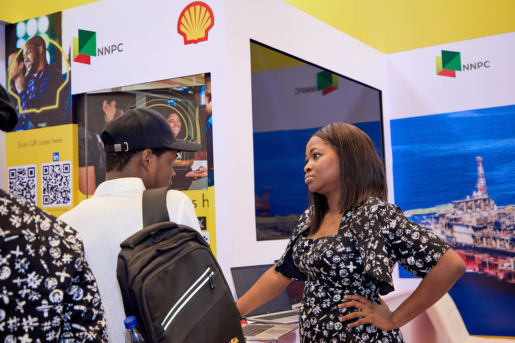 Shell_Nigeria's tweet photo. If you are curious enough to visit the Shell booth, our team of exhibitors from different functions in Shell is on ground to engage with you both from a point of knowledge and respect.
#NAPE2025
#ShellBooth
#PoweringProgress https://t.co/CT74yj72iX