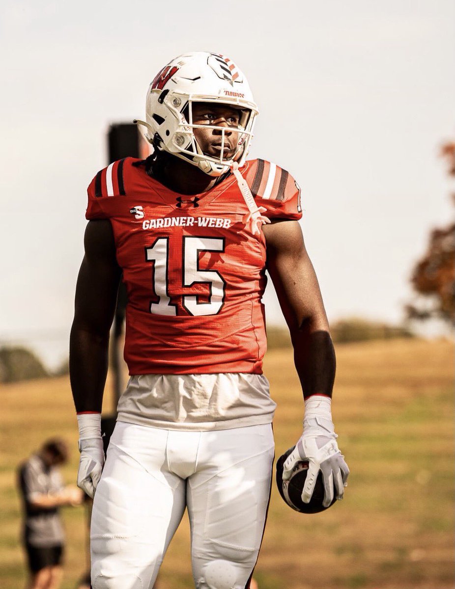 After a great conversation with <a href="/Mstout_3/">Coach Quon</a> I have received my first offer from Gardner-Webb university. #atgtg <a href="/MattRochester50/">Matthew Rochester</a> <a href="/T_Wright66/">Tyson Wright</a> <a href="/RHS_FB/">RHS Football</a> <a href="/josh_mcken55/">Josh Mckenzie</a> <a href="/GreerNewsSports/">Greer News Sports</a>