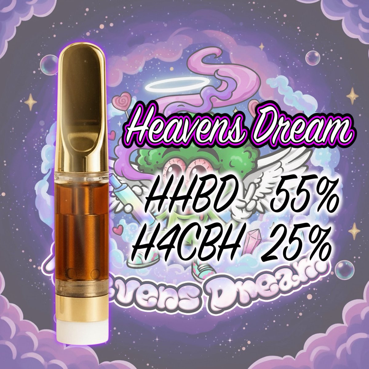 高濃度HHBD✖️H4CBH リキッド 1ml -Heavens Dream- Amazon | 【KUSH