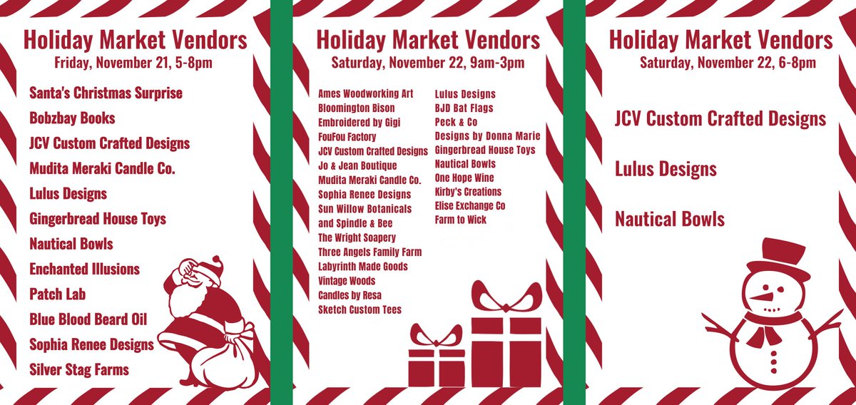 Find gifts you’ll love (and feel good about giving) at The Baby Fold’s Festival of Trees holiday vendor markets — featuring talented local artisans and businesses. Shop Friday 5-8pm and Saturday 9-3pm and 6-8pm! 🎄 FestOfTrees.org!