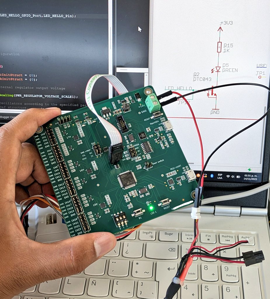 IObrizio's tweet image. Hello world ❕

#stm32