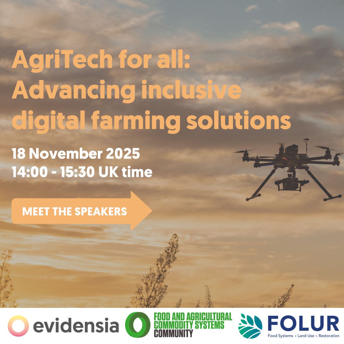 lnetglobal's tweet image. 🌾 Advancing Inclusive Digital Farming Solutions
📅 18 Nov | 14:00 UK 

Join a 90-min session on how digital agriculture can be designed to serve all farmers. Hosted with the @UNDP  Food Systems FACS Community, featuring global experts on inclusive design, data governance, and…