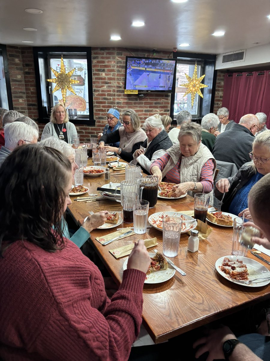 Moostash Joe Tours started the day with a Guided Tour of Carnegie Hall. Then, it was a pizza and pasta lunch before heading into Central Park for a Guided Walking Tour with their Red Jacket NYC Licensed Tour Guide.