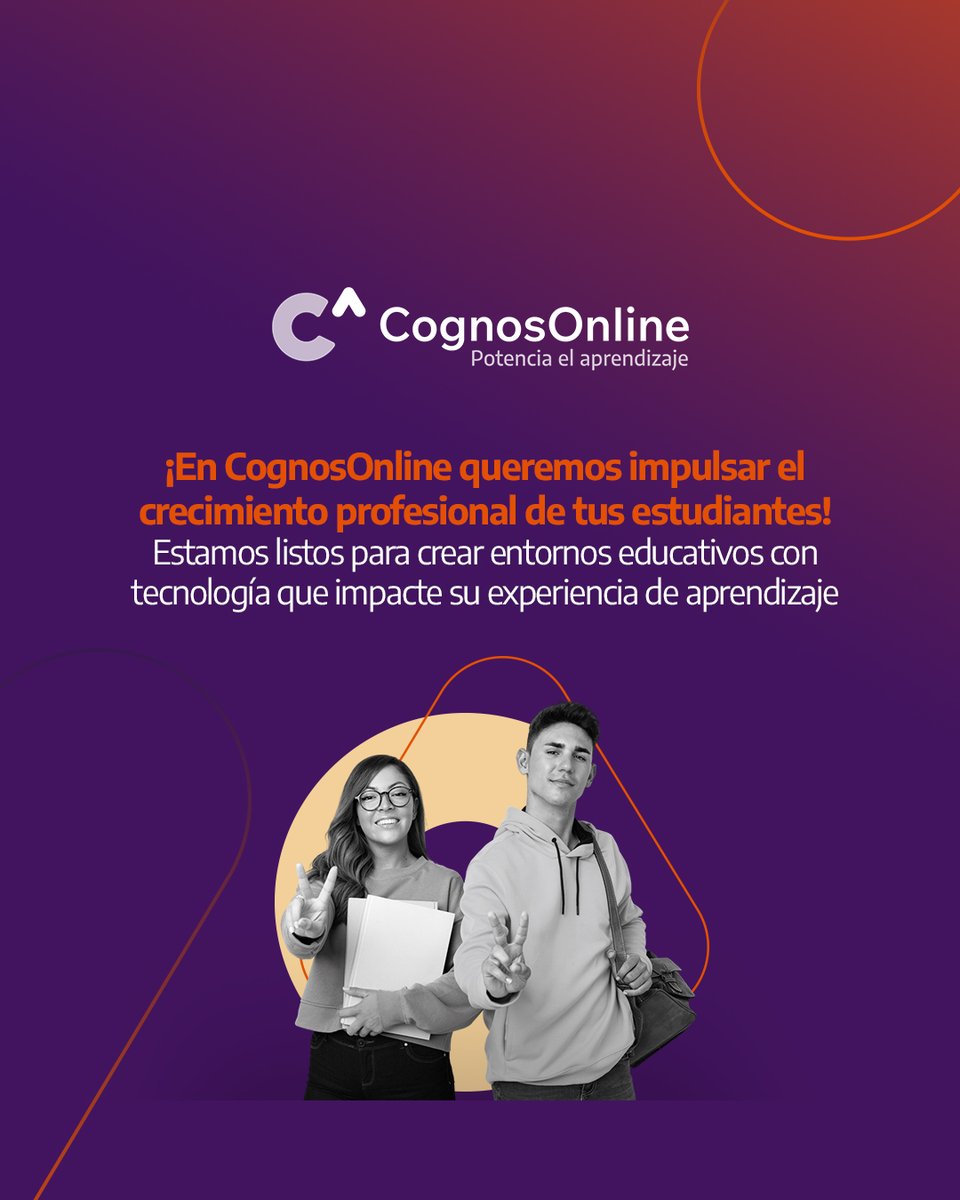 CognosOnLine's tweet image. En el Día Internacional de los Estudiantes, queremos recordarte de qué manera impacta el uso de tecnología en la experiencia académica de los estudiantes. 💡

Ingresa aquí y conoce las tecnologías ideales para tu institución. 👇
cognosonline.com/sector-educati…