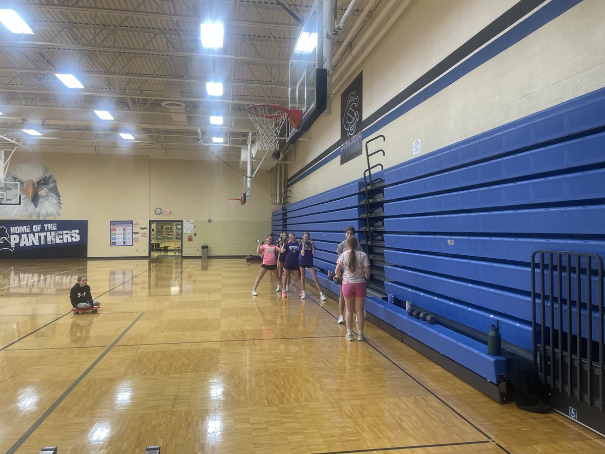 CS_Panthers's tweet image. Here are some pictures of our MS kids putting in the work!
MS lifting runs on Tuesdays and Thursdays in Nora Springs from 6:30–7:30 a.m.
We’re averaging a record 36 students each morning!