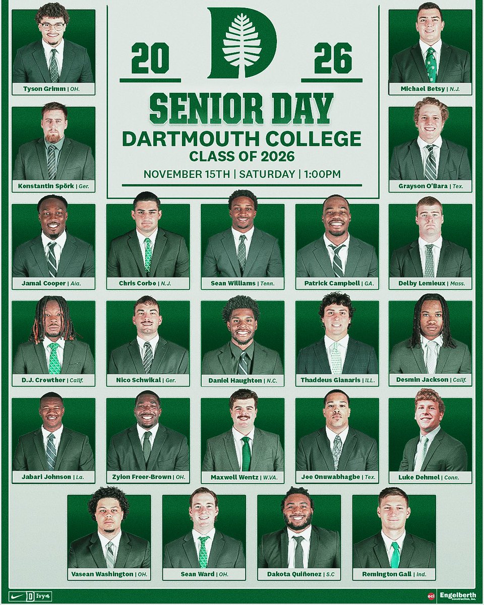 Dartmouth Football tweet media