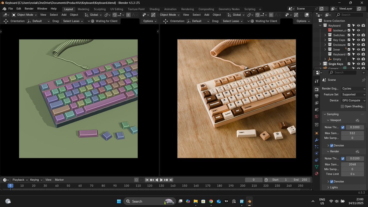 nollison3d's tweet image. Brown is really that colour! 🟤🟫
#WIP #Blender3D