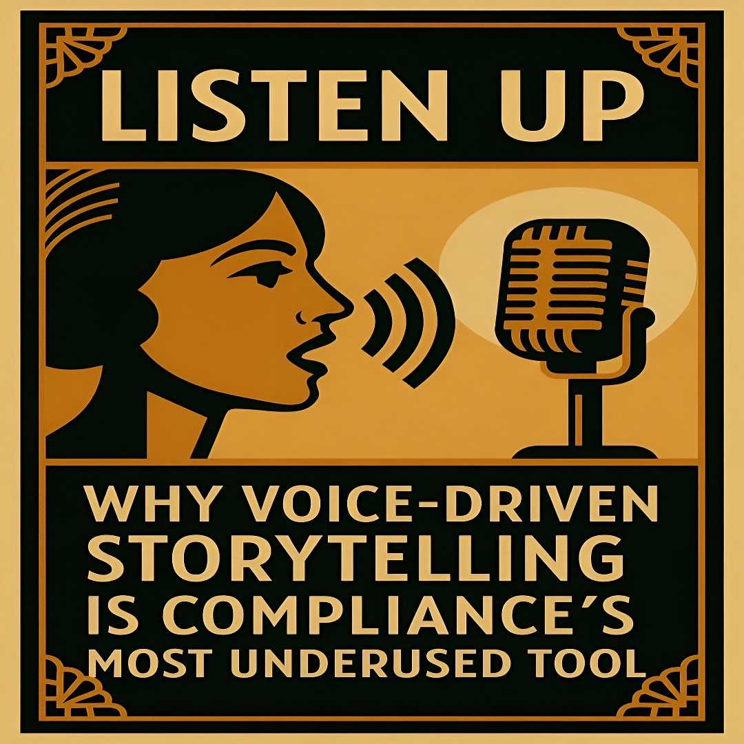 tfoxlaw's tweet image. Voice cuts through the noise—and compliance teams need that edge. Discover why audio storytelling is becoming compliance’s most powerful tool. Dive into the full blog now. 👇

bit.ly/3K32gGK #ComplianceLeadership #InternalComms #VoiceTech