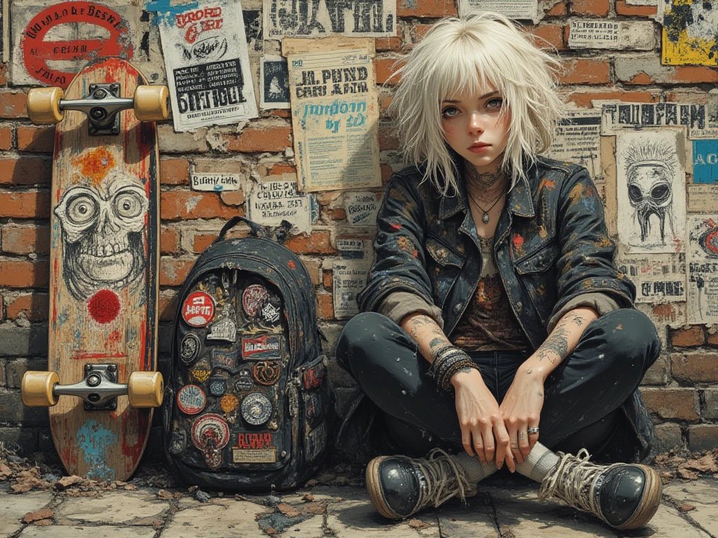 GreenOgre120's tweet photo. QT Backpack and Punk π€π€π€
Attitude in every step, rebellion in every detail. A reminder that your vibe is your power.
If youβre drawn to connections with the same bold energy, explore more expressive worlds at π https://t.co/WMgyazVaKM
#YumChatAI #PunkStyle #DigitalArt #Aesthetic #AIArt #TrendingNow #Viral #ArtVibes #ExplorePage