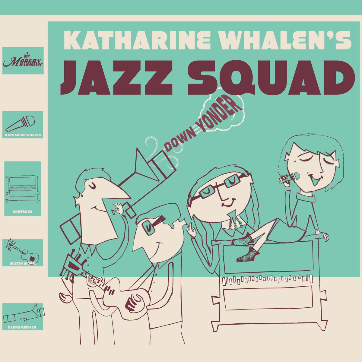 Katharine Whalen's Jazz Squad is back with 11 tracks recorded live at Yonder Bar in Hillsborough, NC! 

Stream it here: album.link/s/4hZil5w95wnk…
Purchase on Bandcamp here: sundazedmusic.bandcamp.com/album/down-yon…