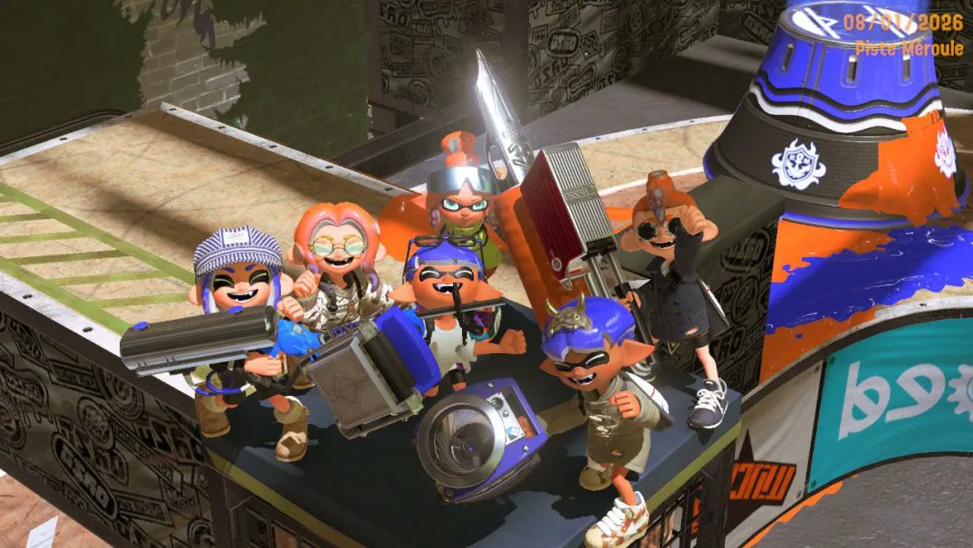 Ebtv Saison 5 - Semaine 5]

Félicitation à la Crash-Out qui s'est imposée 4-2 face à la SplatDiamond Éclipse lors d'un match énergique ! 

On remercie aussi <a href="/miikaaspl/">Mikado</a>  et Geo de la <a href="/SRetributionSp3/">SilentRetribution</a> qui ont casté notre match !! 🔥 

GG à tous !