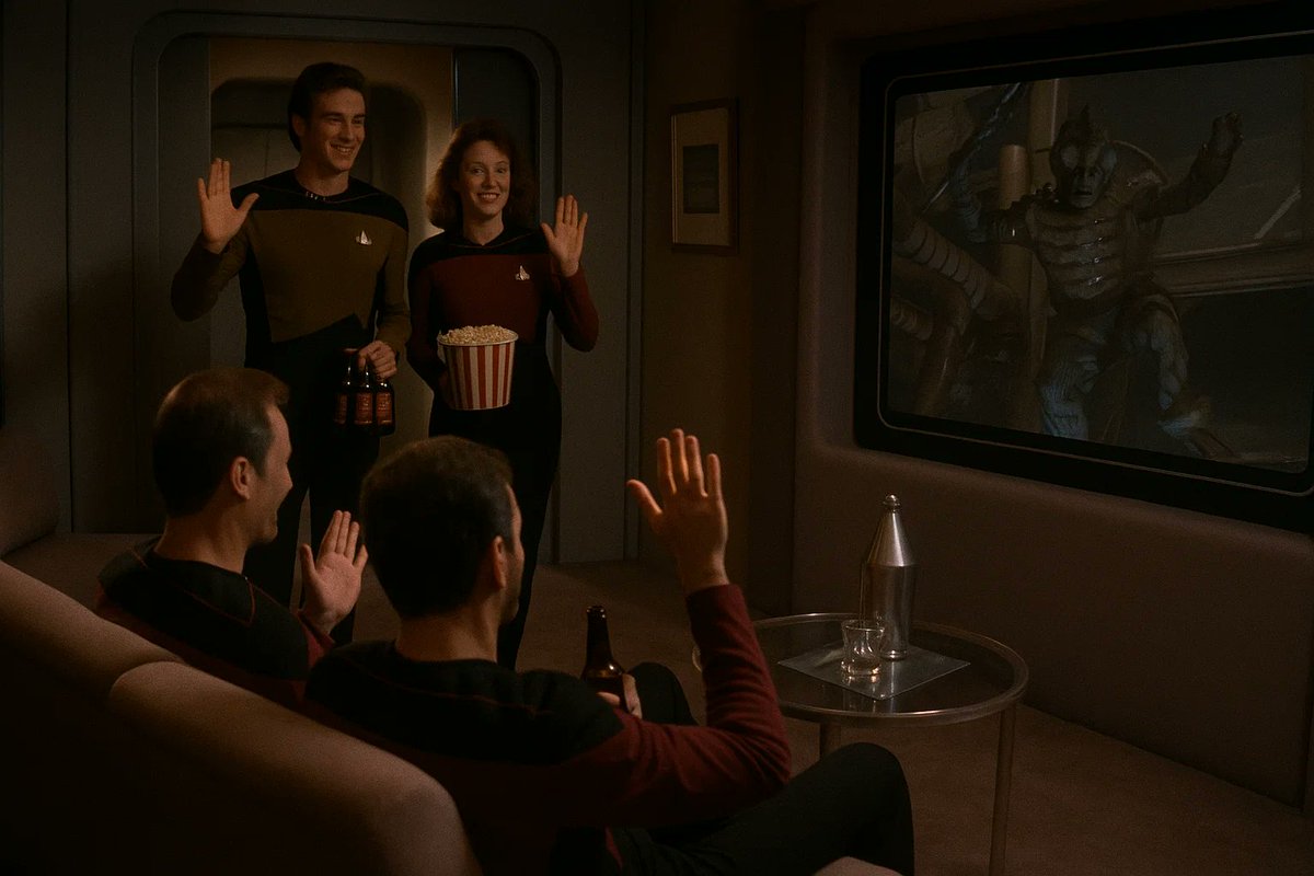 Come, come, it has already started
(2363)

#AIphotography #StarTrek