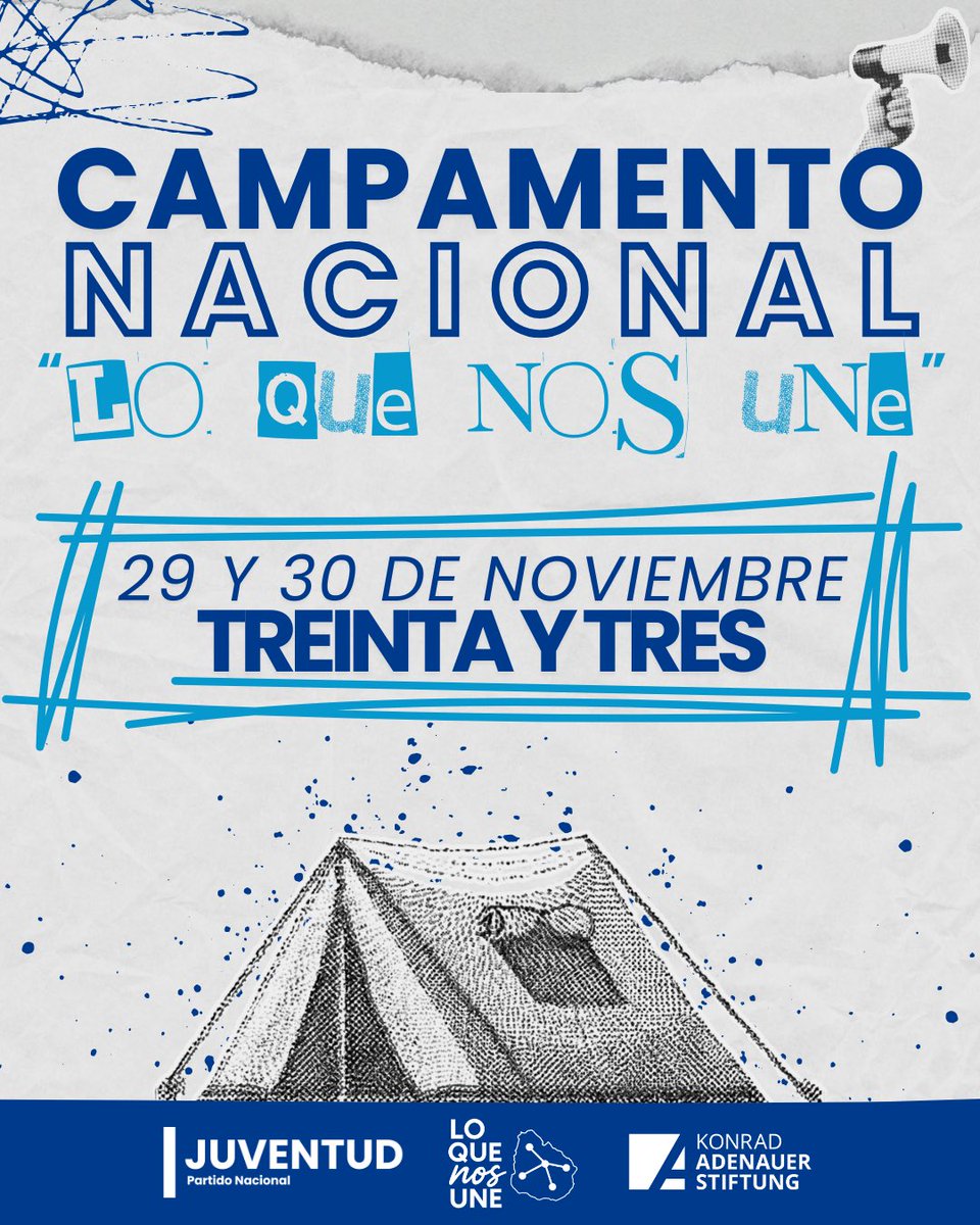 ‼️Acordate que venís a ser parte de 𝙇𝙊 𝙌𝙐𝙀 𝙉𝙊𝙎 𝙐𝙉𝙀 😉

🗓️29 y 30 de noviembre.
📍Establecimiento El Yerbal (ruta 8 km 291.500, Treinta y Tres)