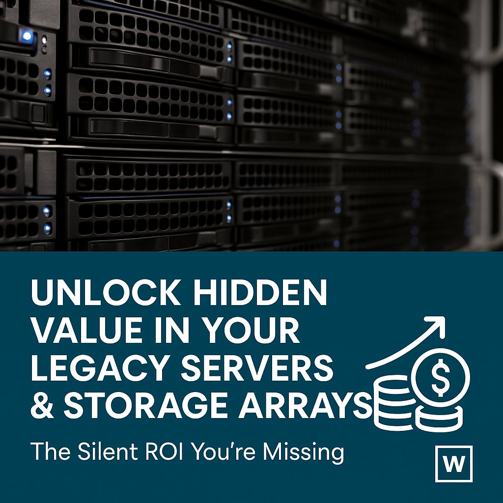 WeBuyUsedIT's tweet image. Legacy equipment = hidden value. 🧠

Our blog breaks down how trading in legacy servers &amp;amp; storage arrays can generate real ROI + support your sustainability goals.

👉 webuyuseditequipment.net/blog/unlocking…

#ITAD #DataCenter #HiddenValue