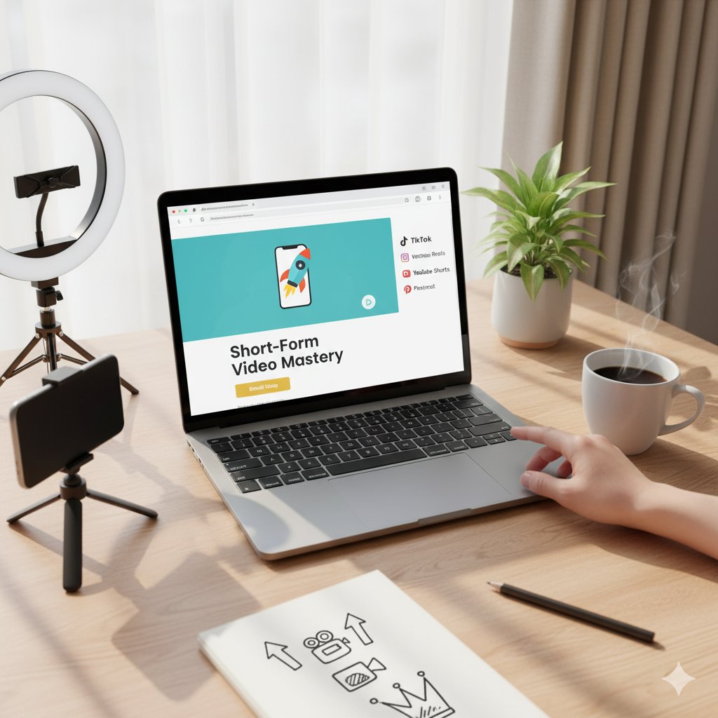 BizCrownMedia's tweet image. Master short-form video! 🚀 Create winning content for TikTok, Reels, YouTube Shorts, and Pinterest. Enroll now! 👉 bizcrownmedia.com/product/short-… #contentmarketing #shortformvideo #digitalmarketing #tiktokmarketing #instagramreels #youtubeshorts #socialmediamarketing #smallbusiness