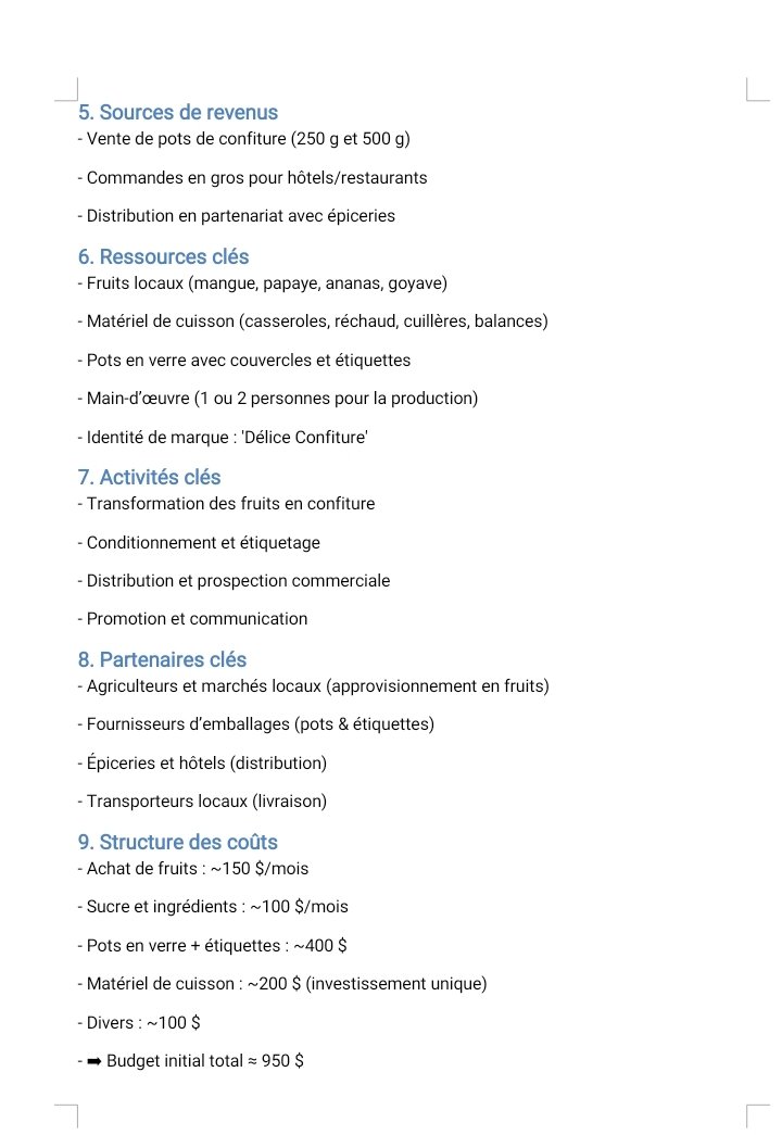 RgBongeli's tweet image. Projet en  BMC du Délice Confiture.
Un projet agroalimentaire de production artisanale de confiture avec des fruits du sol congolais.