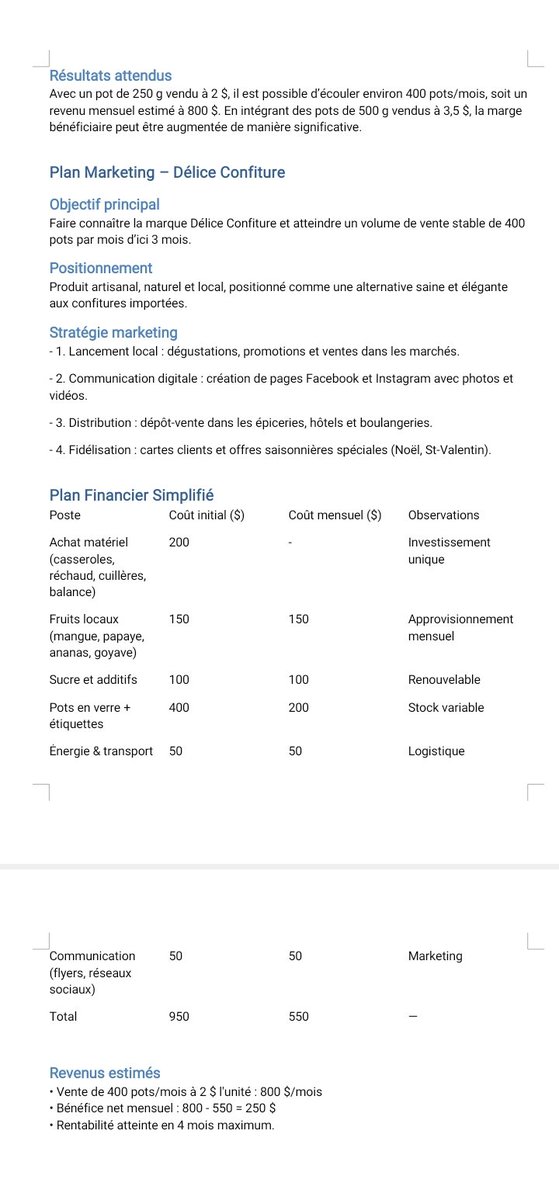 RgBongeli's tweet image. Projet en  BMC du Délice Confiture.
Un projet agroalimentaire de production artisanale de confiture avec des fruits du sol congolais.