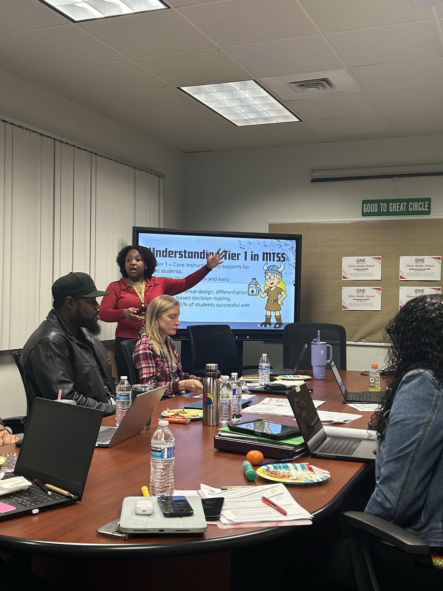MsKnowlesBCPS's tweet image. Workshop Wednesday!
On Wednesday we dove into RTI – Tier One Tune-Up 
Stronger core instruction = stronger student success.
“RTI helps every learner shine.” 
#WorkshopWednesday #RTI #TierOne #VikingPride